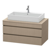 Duravit Meuble sous lavabo DuraStyle 100x54,8 cm, blanc, 2 tiroirs-1