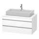 Duravit Meuble sous-lavabo DuraStyle 100x54,8 cm, blanc mat, 2 tiroirs-1