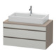 Duravit Meuble sous lavabo DuraStyle 100x54,8 cm, blanc mat, 2 tiroirs-1