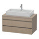 Duravit Meuble sous-lavabo DuraStyle 100x54,8 cm, blanc mat, 2 tiroirs-1