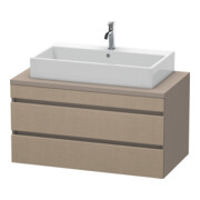 Duravit Meuble sous-lavabo DuraStyle 100x54,8 cm, blanc mat, 2 tiroirs