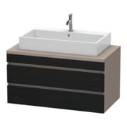 Duravit Meuble sous-lavabo DuraStyle 100x54,8 cm, blanc mat, 2 tiroirs