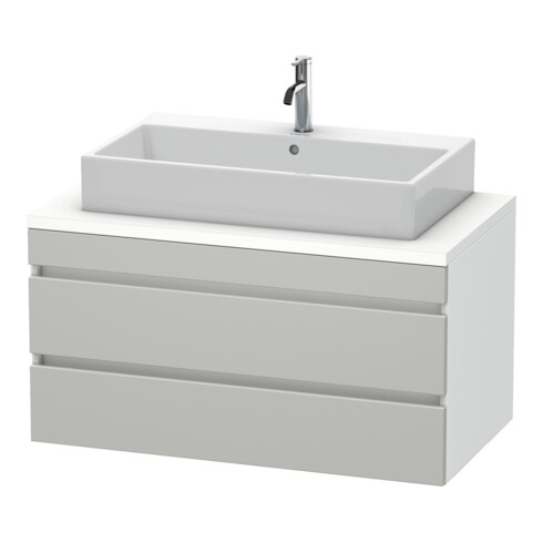 Duravit Meuble sous-lavabo DuraStyle 100x54,8 cm, blanc mat, avec 2 tiroirs