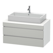 Duravit Meuble sous-lavabo DuraStyle 100x54,8 cm, blanc mat, avec 2 tiroirs