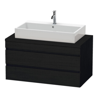 Duravit Meuble sous lavabo DuraStyle 100x54,8 cm, blanc œuf, 2 tiroirs