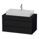 Duravit Meuble sous lavabo DuraStyle 100x54,8 cm, blanc œuf, 2 tiroirs-1