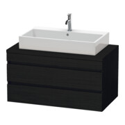 Duravit Meuble sous lavabo DuraStyle 100x54,8 cm, blanc œuf, 2 tiroirs