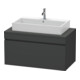 Duravit Meuble sous lavabo DuraStyle 100x54,8 cm, graph ma, f Kons, 1 tiroir-1