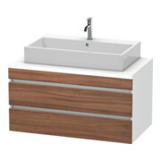 Duravit Meuble sous lavabo DuraStyle 100x54,8 cm, N na/we ma, f Kons, 2 tiroirs-1