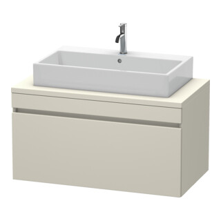 Duravit Meuble sous-lavabo DuraStyle 100x54,8 cm, taupe, 1 tiroir, pour console