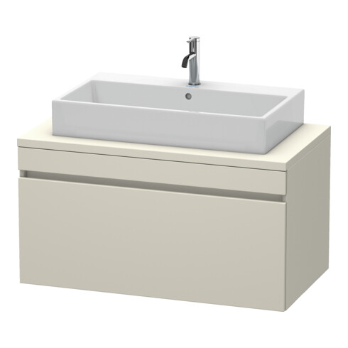 Duravit Meuble sous-lavabo DuraStyle 100x54,8 cm, taupe, 1 tiroir, pour console