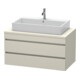 Duravit Meuble sous-lavabo DuraStyle 100x54,8 cm, taupe, 2 tiroirs-1