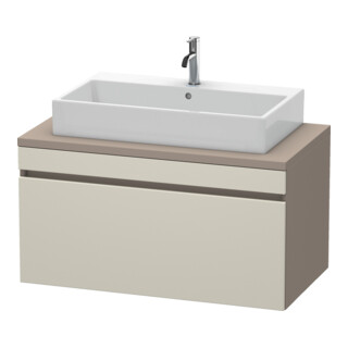 Duravit Meuble sous-lavabo DuraStyle 100x54,8 cm, taupe/bas ma, avec 1 tiroir