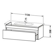 Duravit Meuble sous-lavabo DuraStyle 113x44,8 cm, bas, 1 tiroir, suspendu-5