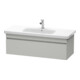 Duravit Meuble sous-lavabo DuraStyle 113x44,8 cm, béton gris, 1 tiroir, suspendu-1