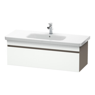 Duravit Meuble sous-lavabo DuraStyle 113x44,8 cm, blanc, 1 tiroir, suspendu