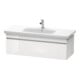Duravit Meuble sous-lavabo DuraStyle 113x44,8 cm, blanc, 1 tiroir, suspendu