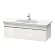 Duravit Meuble sous-lavabo DuraStyle 113x44,8 cm, blanc brillant, 1 tiroir, suspendu