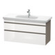 Duravit Meuble sous lavabo DuraStyle 113x44,8 cm, blanc hg/b ma, 2 tiroirs, suspendu-1