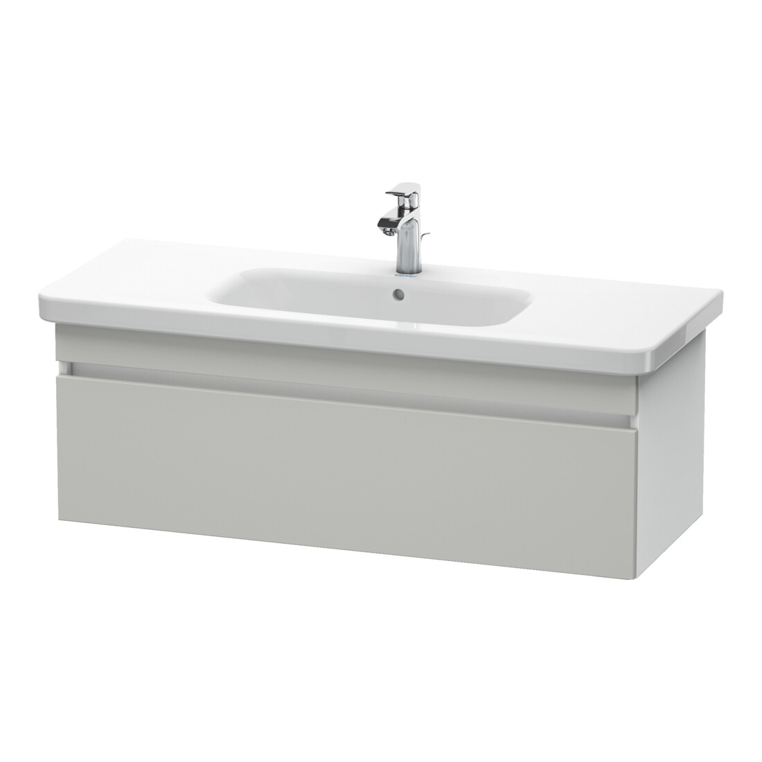 Duravit Meuble sous-lavabo DuraStyle 113x44,8 cm, blanc mat, 1 tiroir, suspendu