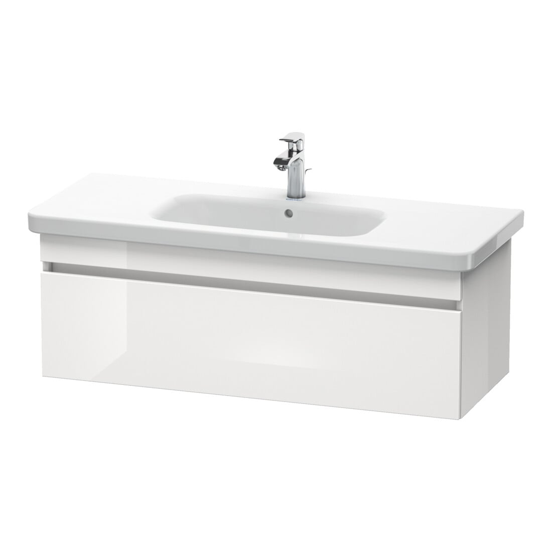 Duravit Meuble sous-lavabo DuraStyle 113x44,8 cm, blanc mat, 1 tiroir, suspendu