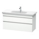 Duravit Meuble sous-lavabo DuraStyle 113x44,8 cm, blanc mat, 2 tiroirs, suspendu-1