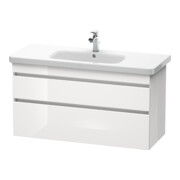 Duravit Meuble sous lavabo DuraStyle 113x44,8 cm, blanc mat, 2 tiroirs, suspendu-5