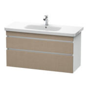 Duravit Meuble sous-lavabo DuraStyle 113x44,8 cm, blanc mat, 2 tiroirs, suspendu