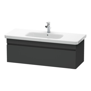 Duravit Meuble sous-lavabo DuraStyle 113x44,8 cm, graph ma, 1 tiroir, suspendu