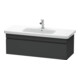 Duravit Meuble sous-lavabo DuraStyle 113x44,8 cm, graph ma, 1 tiroir, suspendu-1