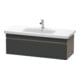 Duravit Meuble sous-lavabo DuraStyle 113x44,8 cm, gris m/bas ma, 1 tiroir, suspendu-1