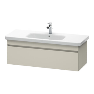 Duravit Meuble sous lavabo DuraStyle 113x44,8 cm, taupe, 1 tiroir, suspendu