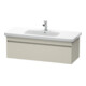 Duravit Meuble sous lavabo DuraStyle 113x44,8 cm, taupe, 1 tiroir, suspendu-1