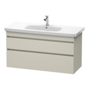 Duravit Meuble sous lavabo DuraStyle 113x44,8 cm, Taupe, 2 tiroirs, suspendu