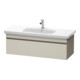 Duravit Meuble sous lavabo DuraStyle 113x44,8 cm, taupe/mat, 1 tiroir, suspendu-1