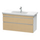 Duravit Meuble sous-lavabo DuraStyle 113x44,8cm, blanc mat, 2 tiroirs, suspendu-1