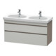 Duravit Meuble sous-lavabo DuraStyle 115x45,3 cm, beige/mat, 2 tiroirs, suspendu-1