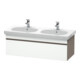 Duravit Meuble sous-lavabo DuraStyle 115x45,3 cm, blanc avec meuble bas, 1 tiroir, suspendu-1
