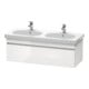 Duravit Meuble sous-lavabo DuraStyle 115x45,3 cm, blanc mat, 1 tiroir, suspendu