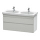 Duravit Meuble sous-lavabo DuraStyle 115x45,3 cm, blanc mat, 2 tiroirs, suspendu-1