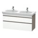 Duravit Meuble sous-lavabo DuraStyle 115x45,3 cm, blanc mat/brillant, 2 tiroirs, suspendu-1