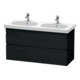 Duravit Meuble sous lavabo DuraStyle 115x45,3 cm, blanc œuf, 2 tiroirs, suspendu-1