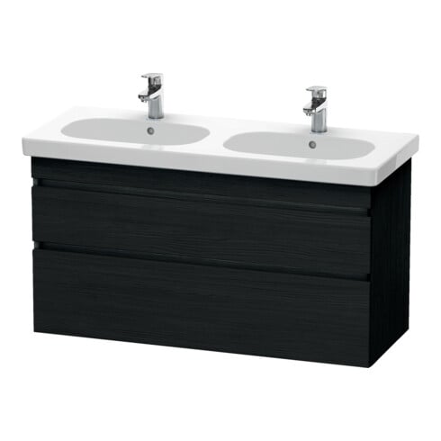 Duravit Meuble sous lavabo DuraStyle 115x45,3 cm, blanc œuf, 2 tiroirs, suspendu