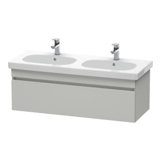Duravit Meuble sous-lavabo DuraStyle 115x45,3 cm, gris béton, 1 tiroir, suspendu