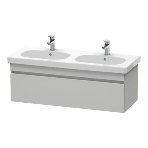 Duravit Meuble sous-lavabo DuraStyle 115x45,3 cm, gris béton, 1 tiroir, suspendu