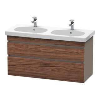 Duravit Meuble sous lavabo DuraStyle 115x45,3 cm, N dk/b ma, 2 tiroirs, suspendu