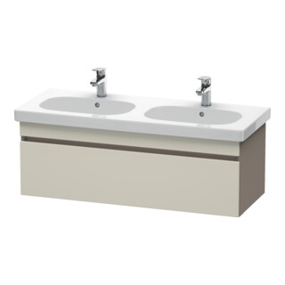 Duravit Meuble sous-lavabo DuraStyle 115x45,3 cm, taupe/mat, 1 tiroir, suspendu