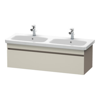 Duravit Meuble sous-lavabo DuraStyle 123x44,8x39,8 cm, 1 A, B g/d, taupe/bas ma