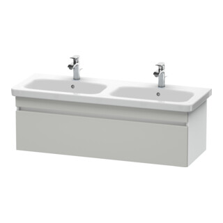 Duravit Meuble sous-lavabo DuraStyle 123x44,8x39,8 cm, 1 tiroir, B g/d, blanc mat/bois