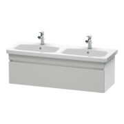 Duravit Meuble sous-lavabo DuraStyle 123x44,8x39,8 cm, 1 tiroir, B g/d, blanc mat/bois